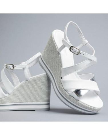 Sandales pour Femme NERO GIARDINI CITY E012460D BIANCO BLANCO