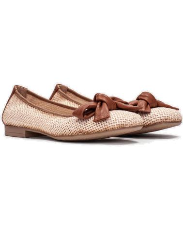 Woman Flat shoes HISPANITAS HV221865 BIANCA PANNA ARENA TAUPE