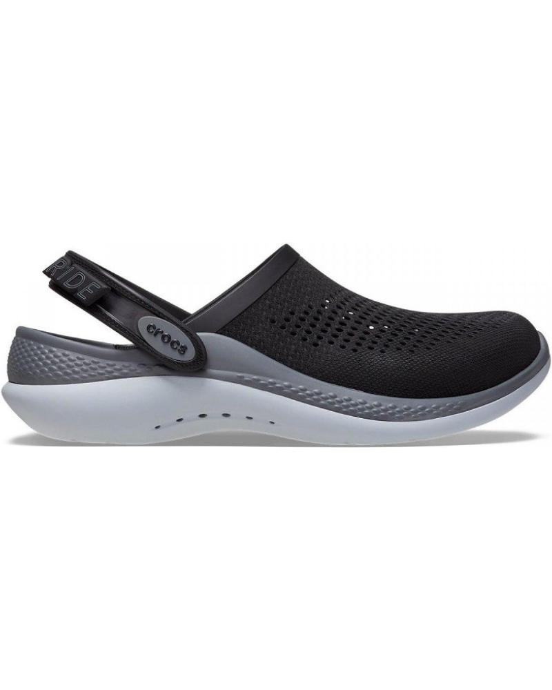 Man Clogs CROCS LITERIDE 360 CLOG 206708 BLACK-SLATE GREY  NEGRO
