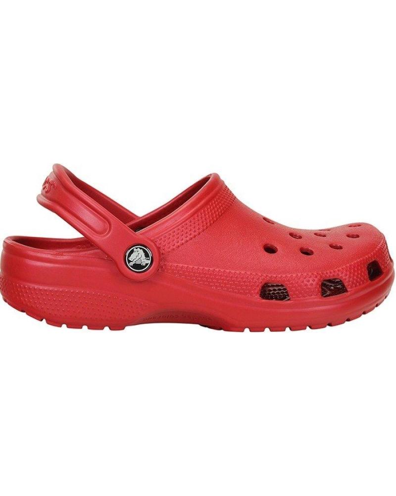 Woman and girl and boy Clogs CROCS CLASSIC 10001 PEPPER  ROJO