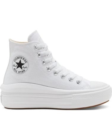 Deportivas de Mujer y Niña CONVERSE CHUCK TAYLOR ALL STAR MOVE 568498C BLANCO