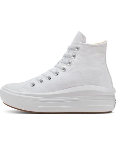 Deportivas de Mujer y Niña CONVERSE CHUCK TAYLOR ALL STAR MOVE 568498C BLANCO