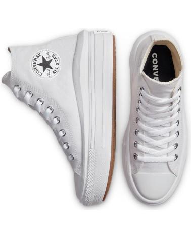 Deportivas de Mujer y Niña CONVERSE CHUCK TAYLOR ALL STAR MOVE 568498C BLANCO