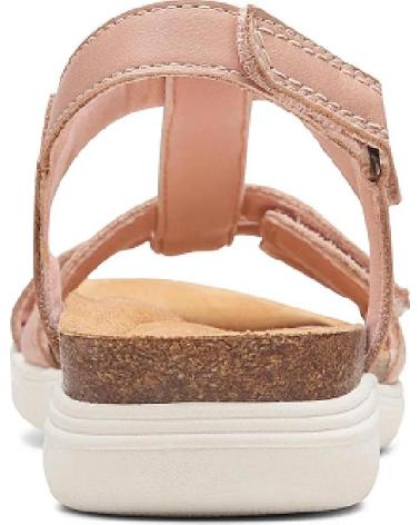 Woman Sandals CLARKS APRIL COVE 26170513 BEIGE ROSA