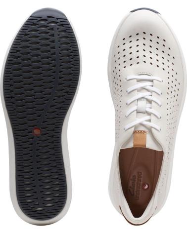 Woman Trainers CLARKS UN RIO TIE WHITE BLANCO