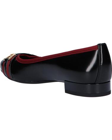 Ballerines pour Femme GEOX D844GC 000BC D WISTREY C0241 BLACK-BORDEAUX