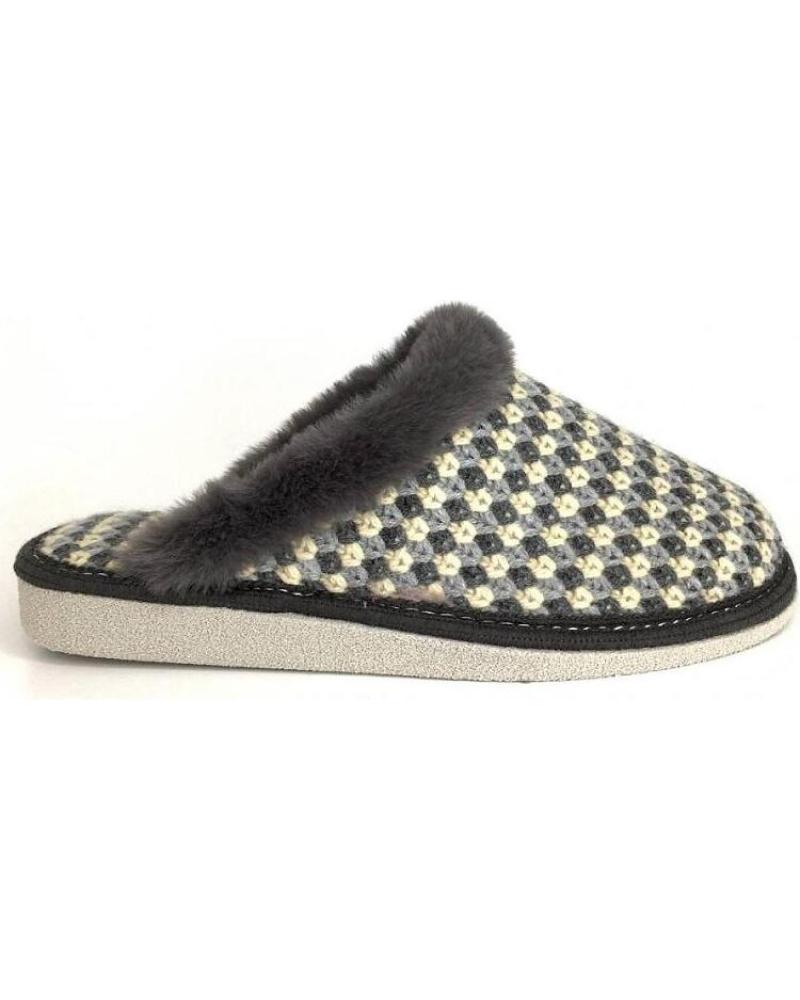 Calzado de casa OTRAS MARCAS  de Mujer LIMONE SUL GARDA LANA 5531-339 MULTICOLOR  GRIS