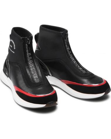 Botines de Hombre  KARL LAGERFELD FINESSE -LEGERE ZIP LTHR KL62155 NEGRO