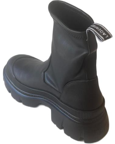 Bottines pour Femme  KARL LAGERFELD TREKKA MAX MIDI STRETCH BOOT KL43580 NEGRO