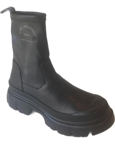 Bottines pour Femme  KARL LAGERFELD TREKKA MAX MIDI STRETCH BOOT KL43580 NEGRO
