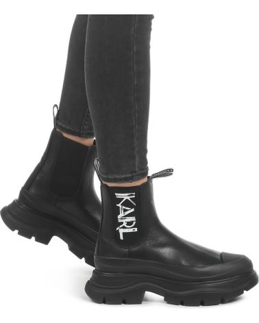 Bottines pour Femme KARL LAGERFELD KARL LAGERFELD LUNA -ART DECO GORE BOOT KL42940 NEGRO