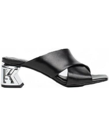 Woman Sandals OTRAS MARCAS KARL LAGERFELD K-BLOK KL30605 BLACK LTHR  NEGRO
