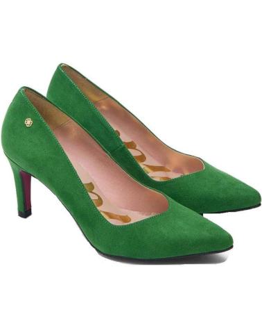 Zapatos de tacón de Mujer CUPLE SALON P SALON PICO 000394-400 VERDE