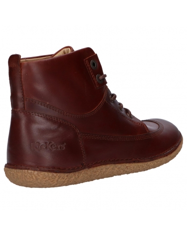 Bottines pour Femme KICKERS 814410 HOBBYFLOW 92 MARRON FONCE