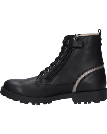Boots für Mädchen KICKERS 830040 GROOKE 81 NOIR ARGENT