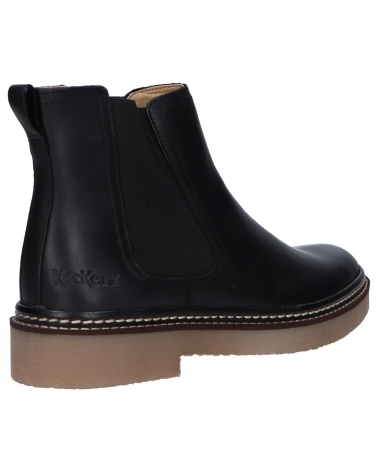 Bottines KICKERS  pour Femme 512109 OXFORDCHIC  8 NOIR