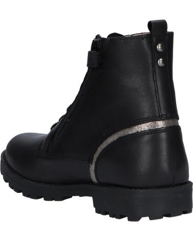 Boots für Mädchen KICKERS 830040 GROOKE 81 NOIR ARGENT