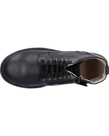 Boots für Mädchen KICKERS 830040 GROOKE 81 NOIR ARGENT