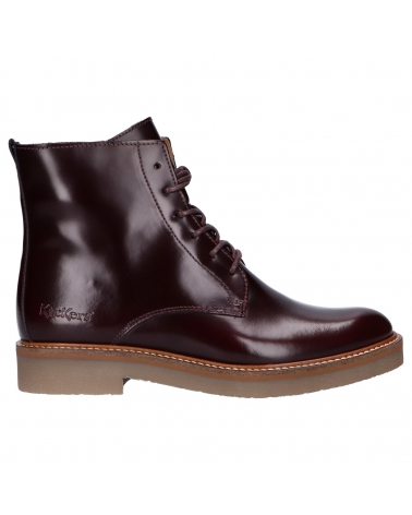 Bottes KICKERS  pour Femme 655567 OXIGENO  18 BORDEAUX