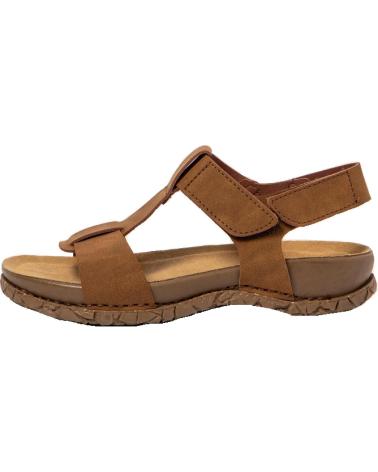 Woman Sandals EL NATURALISTA NATURALISTA SION N5861T MARRN  MARRóN