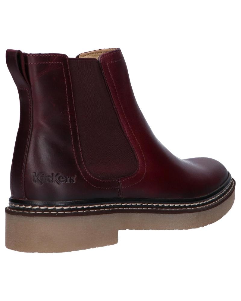 Bottines De Mujer KICKERS 512109 OXFORDCHIC 182 BORDEAUX