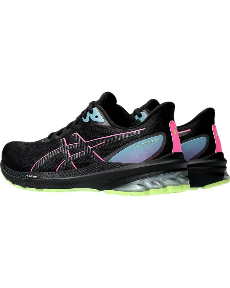 Asics gt top 1000 mujer Negro