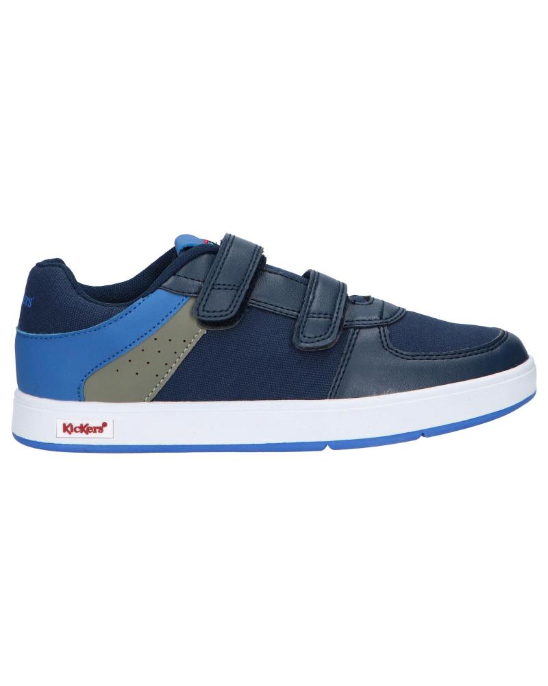 boy Zapatillas deporte KICKERS 686200 GREADY LOW CDT  103 MARINE BLEU