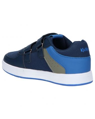 boy Zapatillas deporte KICKERS 686200 GREADY LOW CDT  103 MARINE BLEU