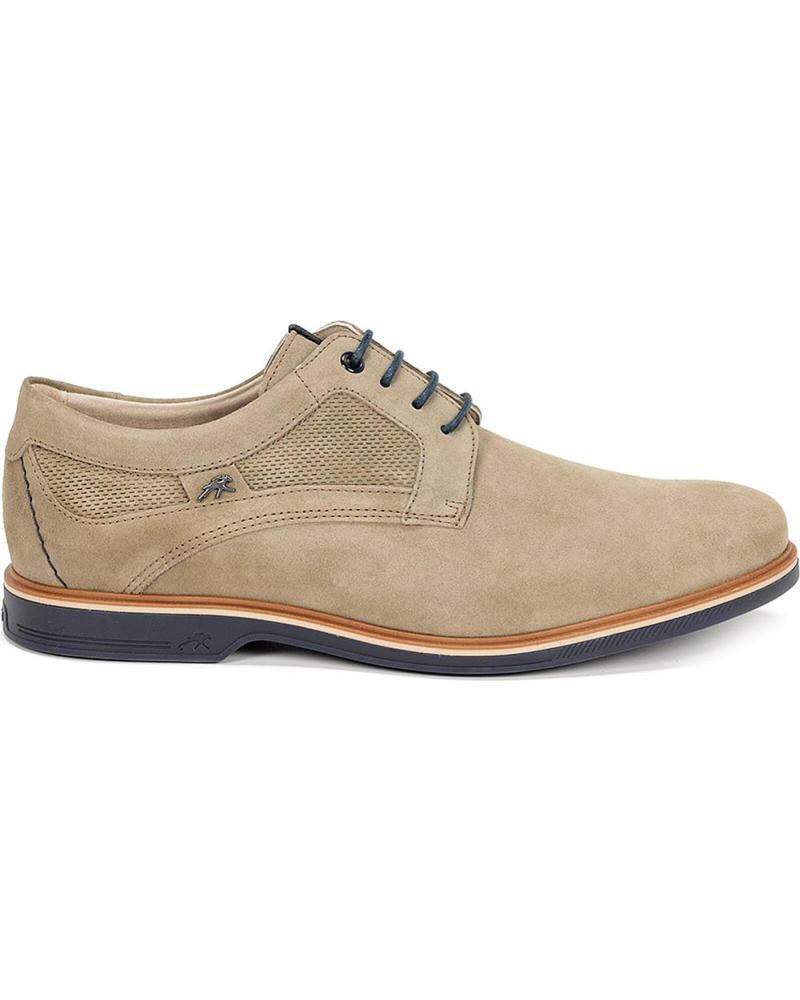 Schuhe für Herren FLUCHOS ZAPATOS TRISTAN AFELPADO F1744 BEIGE