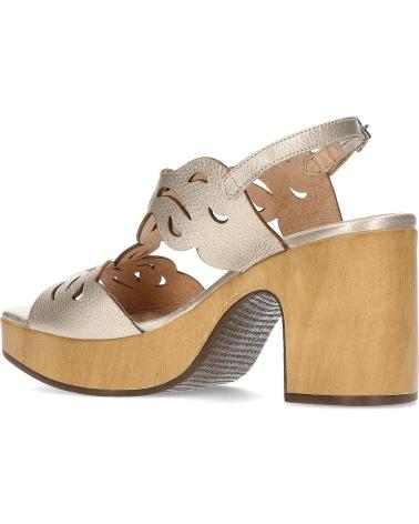 Sandalias de Mujer WONDERS SANDALIAS CON TACON AURORA L1023 PLATINO 