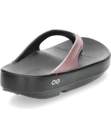 Tongs pour Femme OOFOS CHANCLAS OOLALA LUXE 1401 ROSE 