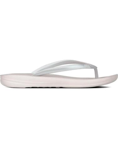 Woman Flip flops FITFLOP CHANCLAS IQUSHION ERGONOMIC E54 SILVER