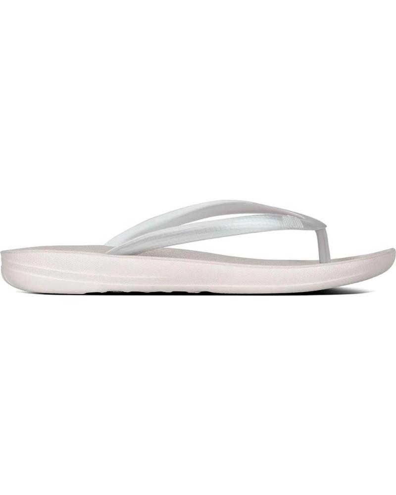 Woman Flip flops FITFLOP CHANCLAS IQUSHION ERGONOMIC E54 SILVER