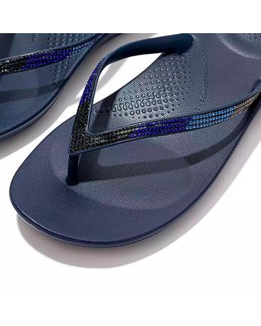 Woman Flip flops FITFLOP SANDALIAS DG5 SPARKLE CLASSIC IQUSHION MIDNIGHTNAVY