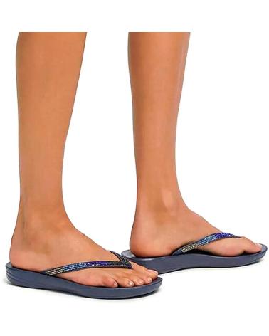 Woman Flip flops FITFLOP SANDALIAS DG5 SPARKLE CLASSIC IQUSHION MIDNIGHTNAVY