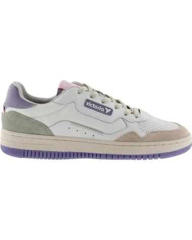 Zapatillas deporte VICTORIA  pour Femme DEPORTIVAS 8800106 BASKET CANVAS  LILA