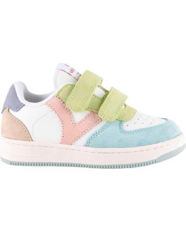 VICTORIA TIEMPO TIRAS SERRAJE MULTICOLOR CELESTE TURQUOISE