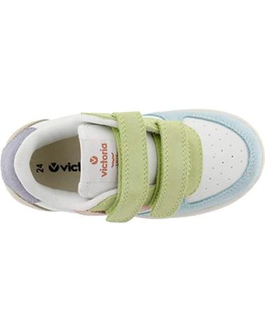 VICTORIA TIEMPO TIRAS SERRAJE MULTICOLOR CELESTE TURQUOISE