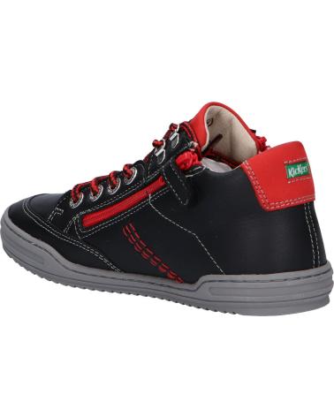 Zapatos de Niño KICKERS 830100 JOULA 82 NOIR ROUGE