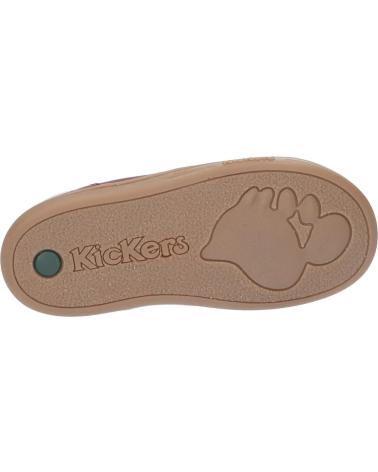 Botas de Niña y Niño KICKERS 829890 TACKFLO 182 BORDEAUX BLANC BLEU