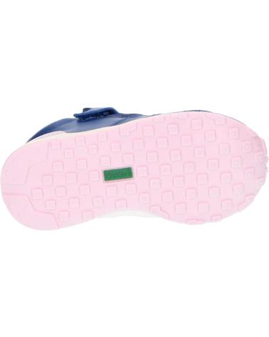 Zapatillas deporte de Niña y Niño KICKERS 829780 DENVER MID 52 BLEU ROSE