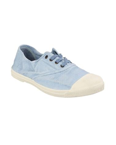 Sneaker für Damen NATURAL WORLD ZAPATILLAS LONA 102E CELESTE TURQUESA