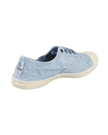 Sneaker für Damen NATURAL WORLD ZAPATILLAS LONA 102E CELESTE TURQUESA