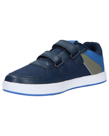 boy Zapatillas deporte KICKERS 686200 GREADY LOW CDT  103 MARINE BLEU