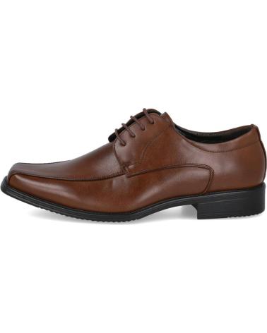 Zapatos de Hombre L&R SHOES LR SHOES 0212 ZAPATOS VESTIR HOMBRE MARRON
