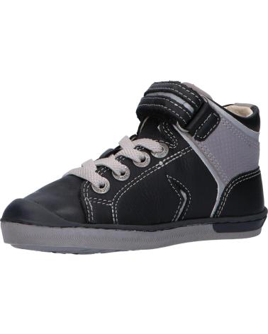 Botas de Menino KICKERS 830090 IRELAS 81 NOIR GRIS