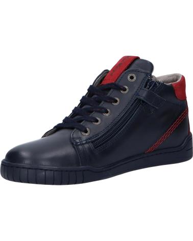 Botines de Niña y Niño KICKERS 830120 WINAXO 102 MARINE BORDEAUX