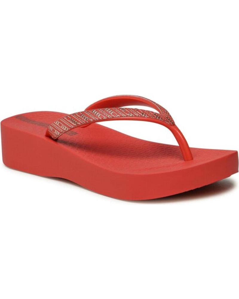 Woman Flip flops IPANEMA 83307-AG663 IOANEMA MESH VIII PLAT FEM RED-ROSE Woman Flip flops IPANEMA 83307-AG663 IOANEMA MESH VIII PLAT FEM RED-ROSE