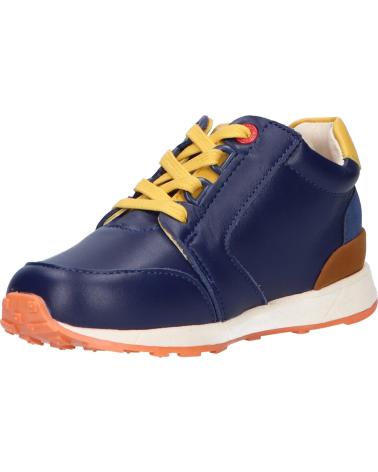 Zapatillas deporte de Niña y Niño KICKERS 829781 DENVER MID 102 MARINE JAUNE