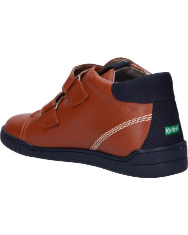 Zapatos de Niña y Niño KICKERS 830130 WINOPO 116 CAMEL MARINE